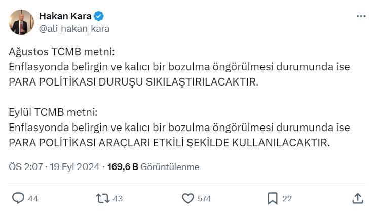 Ekonomistler faizin sabit kalmasını değerlendirdi: Ekim ayında faiz indirimi olacak mı? 2